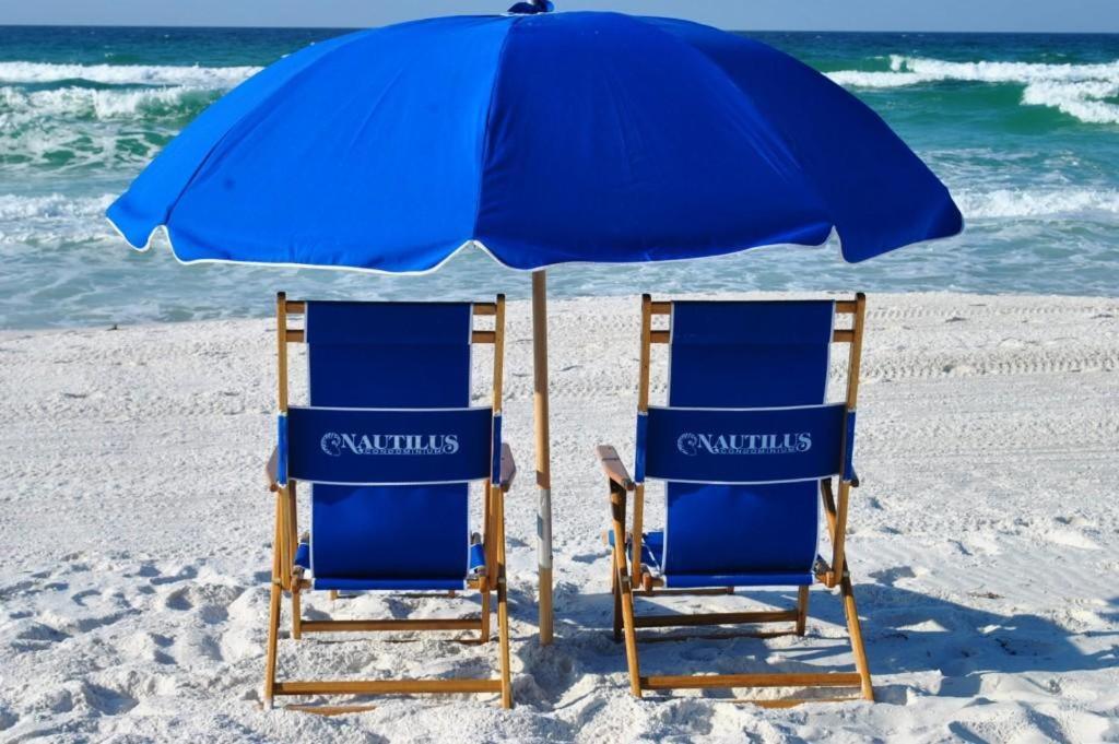 Nautilus 2408 Gulf View 2 Bedroom 4Th Floor Free Beach Service Fort Walton Beach Dış mekan fotoğraf